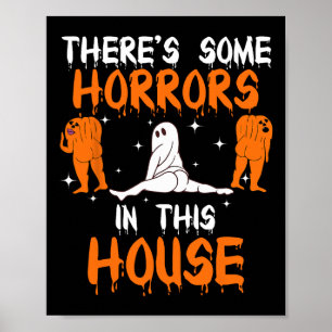 Poster Il y a des horreurs dans cette maison Citrouille f