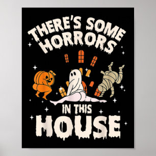 Poster Il y a des horreurs dans cette maison Citrouille f