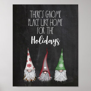 Poster Il y a endroit de gnome comme la maison pour les