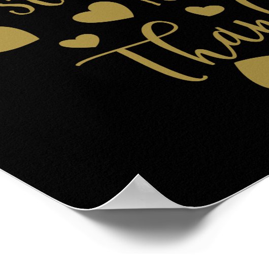 Poster il y a toujours quelque chose à remercier (Coin)