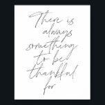 Poster Il y a toujours quelque chose à remercier<br><div class="desc">Il y a toujours quelque chose à remercier pour le script</div>