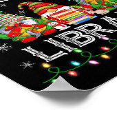 Poster Il y a un endroit de neige comme le bibliothécaire (Coin)