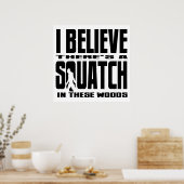 Poster Il y a un ESCADRON dans ces bois ! (Cuisine)