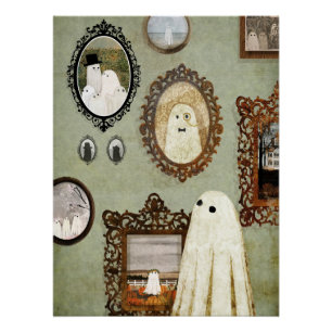 Poster Il y a un fantôme dans la Galerie du Portrait