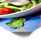 Poster Il Y A Une Grenouille Dans Ma Salade (Coin)