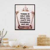 POSTER IL Y A UNE SEULE CHOSE QUE VOUS NE POUVEZ PAS FAIR (Cuisine)