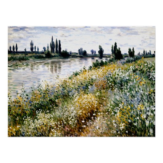 Poster Ile aux Fleurs près de Vétheuil (Devant)