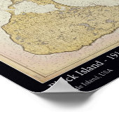 Poster Île Block 1914 (Coin)