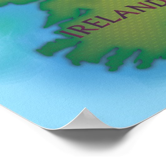 Poster Île britannique (Coin)