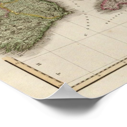 Poster Île britannique 8 (Coin)