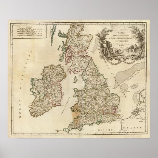 Poster Île britannique 9 (Devant)