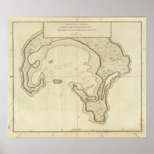 Poster Île Christmas