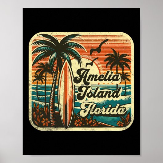 Poster Île d'Amelia _2 (Devant)