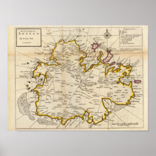 Poster Île d'Antego