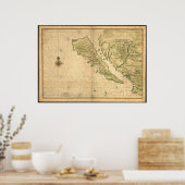 Poster Île de Californie (Cuisine)