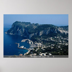Poster Île de Capri, Italie