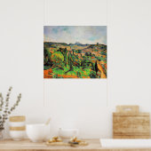 Poster Ile de France Landscape, fine art, (Cuisine)