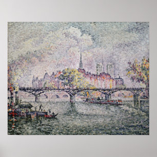 Poster Ile de la Cite, Paris, 1912