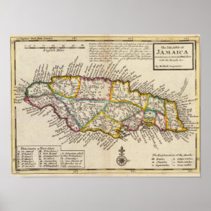 Poster Île de la Jamaïque