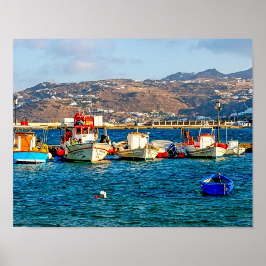 Poster Île de Mykonos (Devant)