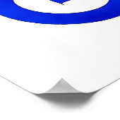 Poster Île de Mykonos en Grèce 1949 (Coin)