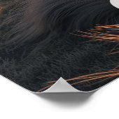 Poster Île de Pâques - Voyage Rétro (Coin)