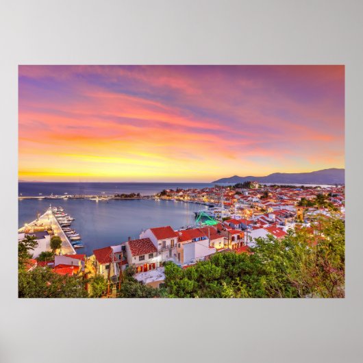 Poster Île de Samos, Grèce (Devant)