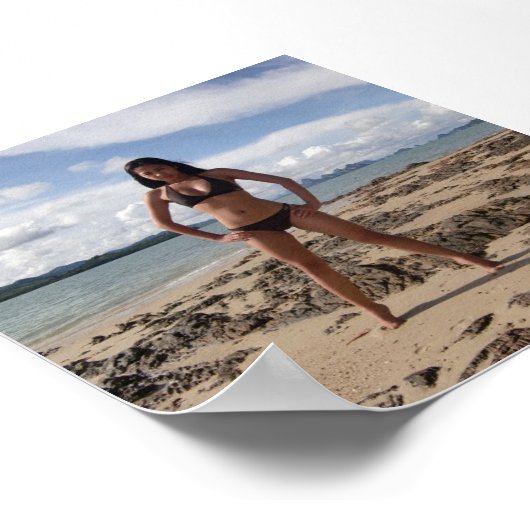 Poster Ile de sauts - Boracay, Philippines (Coin)