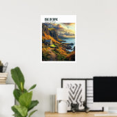 Poster Île de Skye Écosse - Majestic Highland (Bureau à domicile)