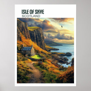 Poster Île de Skye Écosse - Majestic Highland