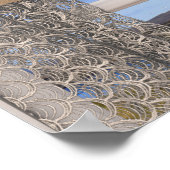 Poster Île de Skye (Écosse) Vue de fenêtre en trompe-l'œi (Coin)
