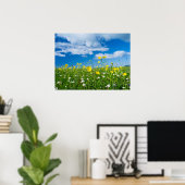 Poster île de South Uist | Écosse (Bureau à domicile)