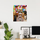 Poster Île des chiens (Bureau à domicile)