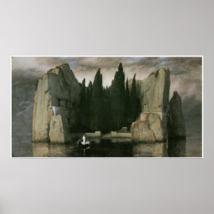 Poster Île des Morts, 1883 Arnold Bocklin