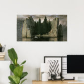 Poster Île des Morts, 1883 Arnold Bocklin (Bureau à domicile)