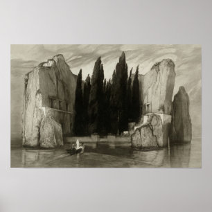 Poster Île des Morts - Böcklin Dark Art Imprimer