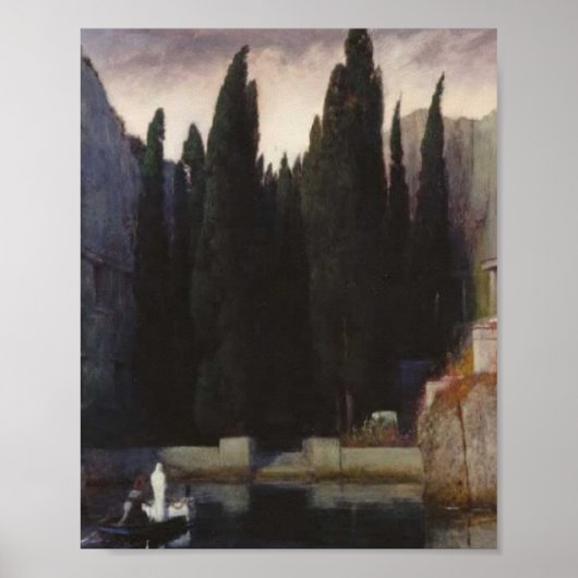 Poster Île Des Morts Par Arnold Bocklin (Devant)