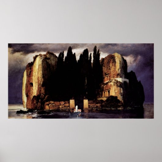 Poster Île des morts par Arnold Bocklin (Devant)