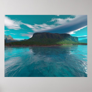 Poster Île des ombres