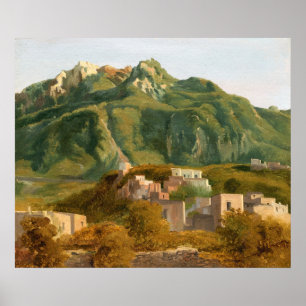 Poster Île d'Ischia - de la Gourdaine Art