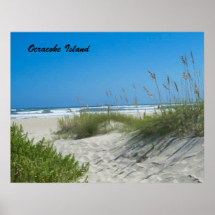 Poster Île d'Ocracoke