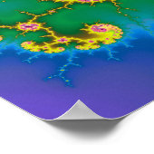Poster Île Fractal (Coin)