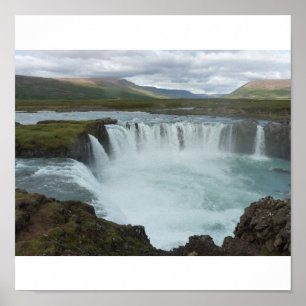 Poster Île Godafoss