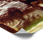 Poster Île Green Flowerpot, Tobermory, fleurs de l'Ontari (Coin)