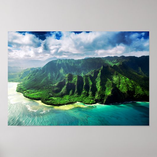 Poster Île Hawaii (Devant)