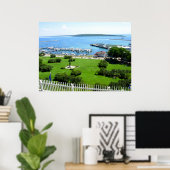 Poster Île historique de Mackinac (Bureau à domicile)