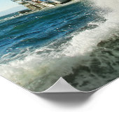 Poster Île Mykonos Petite Venise Grèce (Coin)