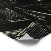 Poster Ile Mysterieuse, Jules Verne L'Île Mystérieuse (Coin)