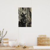 Poster Ile Mysterieuse, Jules Verne L'Île Mystérieuse (Cuisine)