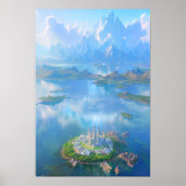 Poster Île perdue dans le temps (Devant)